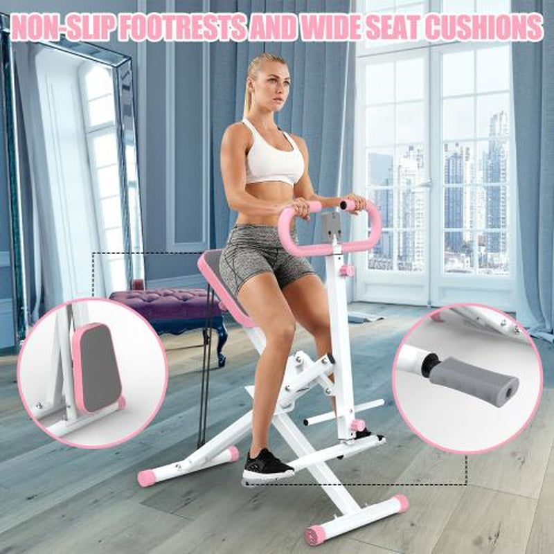 Home Squat Machine with 4 Adjustable 4 Resistance Bands