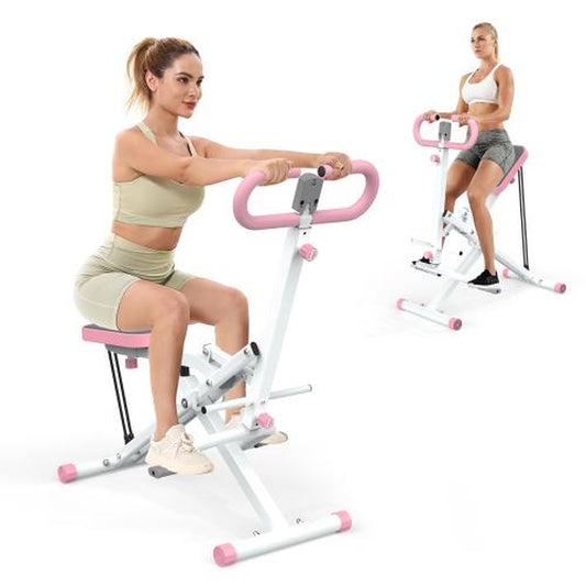 Home Squat Machine with 4 Adjustable 4 Resistance Bands